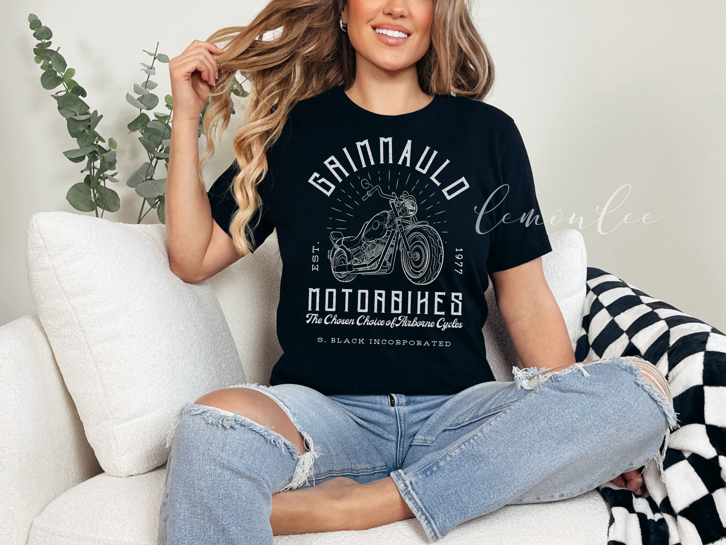 Chemise Bella + toile souple Grimmauld Motorbikes