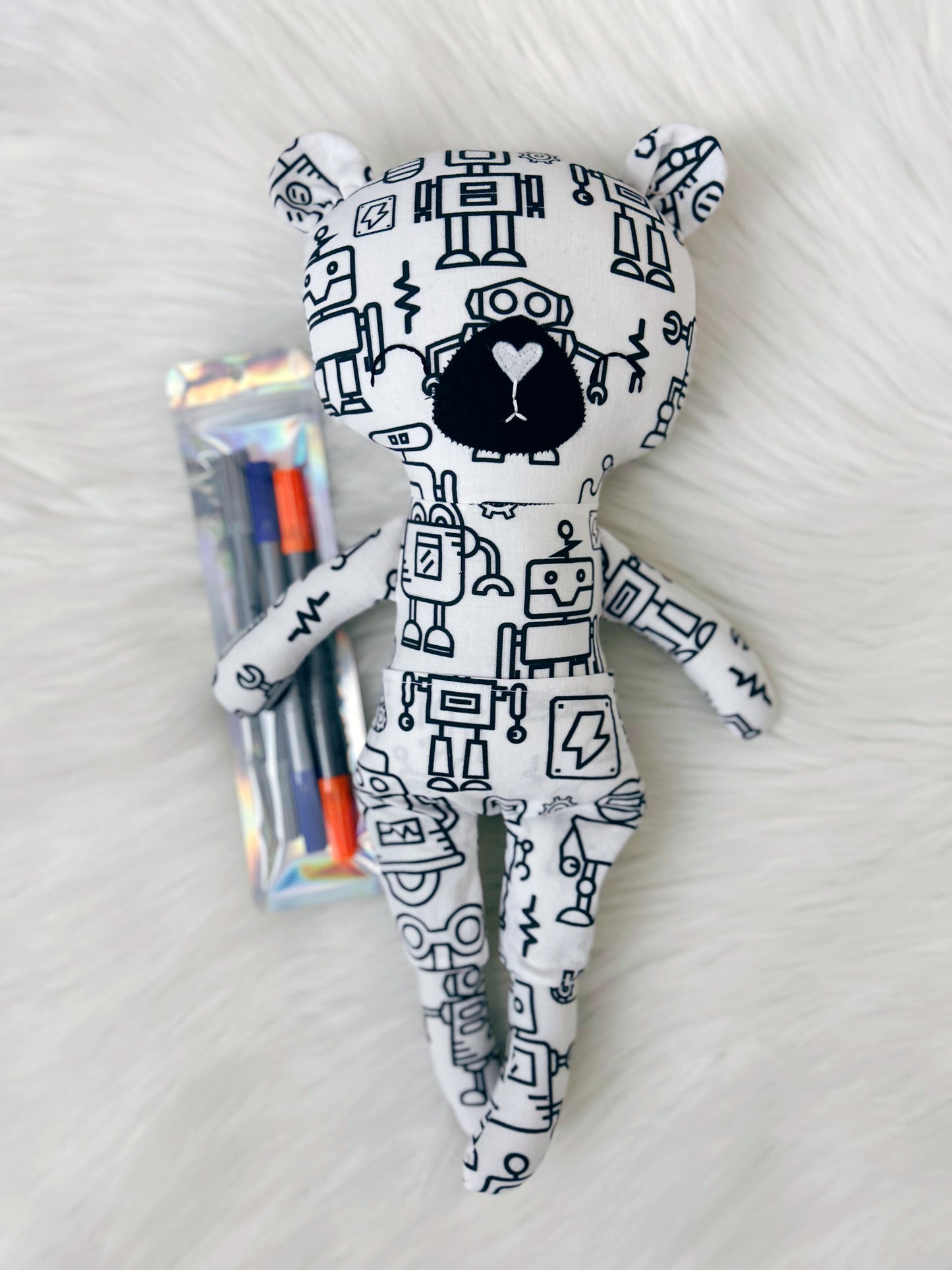 Ours griffonné - Roboto