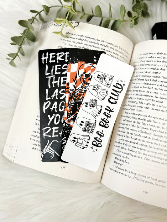 Spooky Season Bookmark Bundle #1