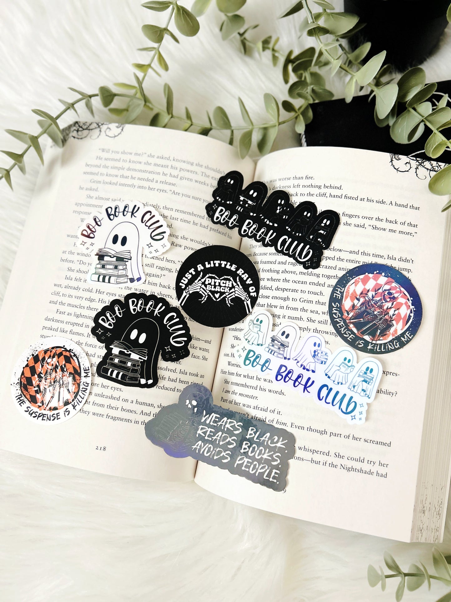 Pack d'autocollants de la saison effrayante n°2
