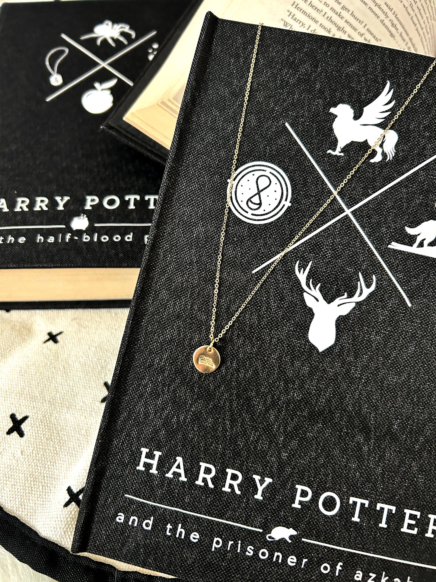 Bookish Icon Necklace - Gold or Silver - Perfect for Gifting!