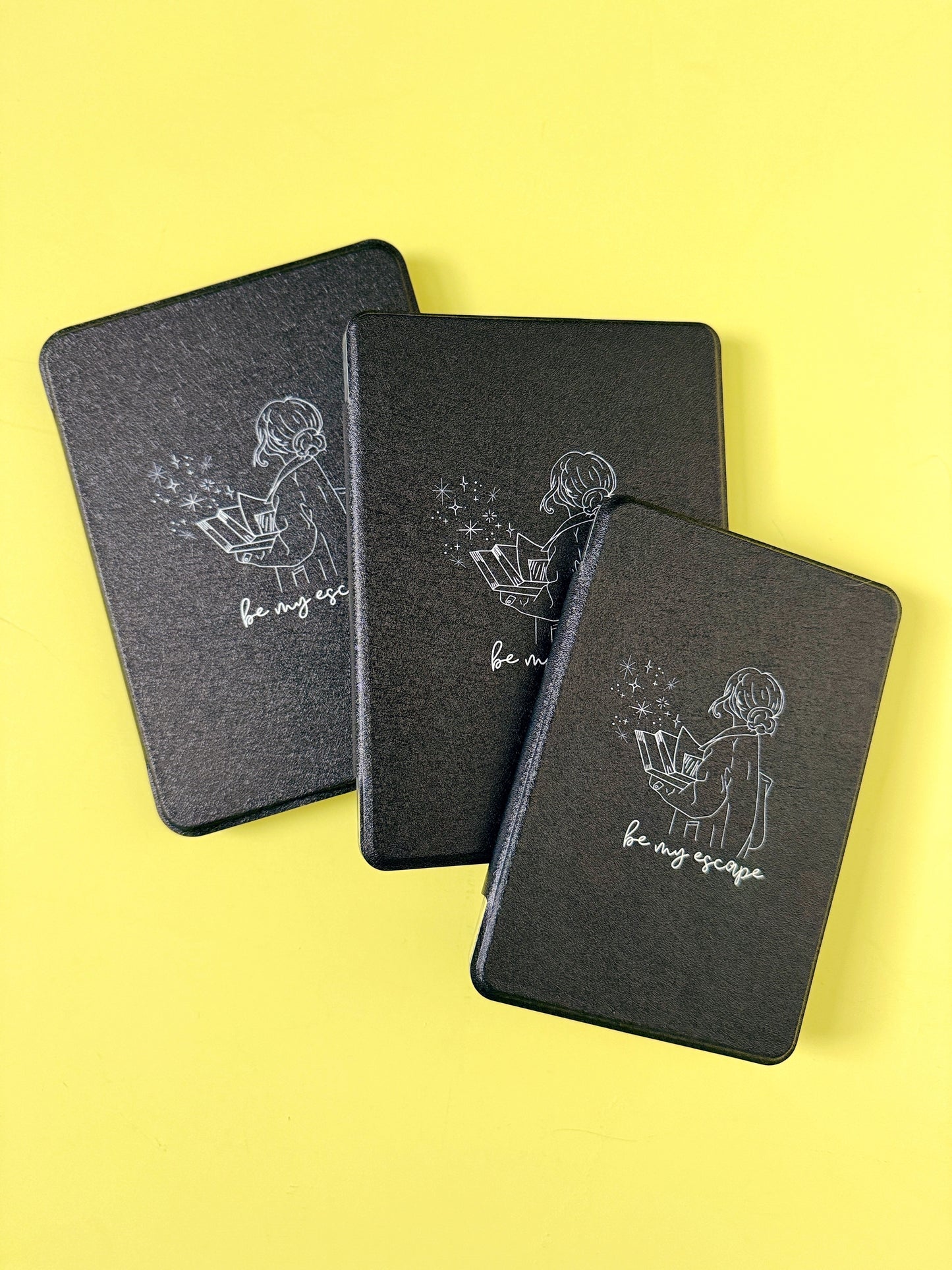 The Best of Both Kindle Case Cover with Clear Back and Cover Strap - Be My Escape - 11th + 12th Gen Paperwhite and Kindle Basic