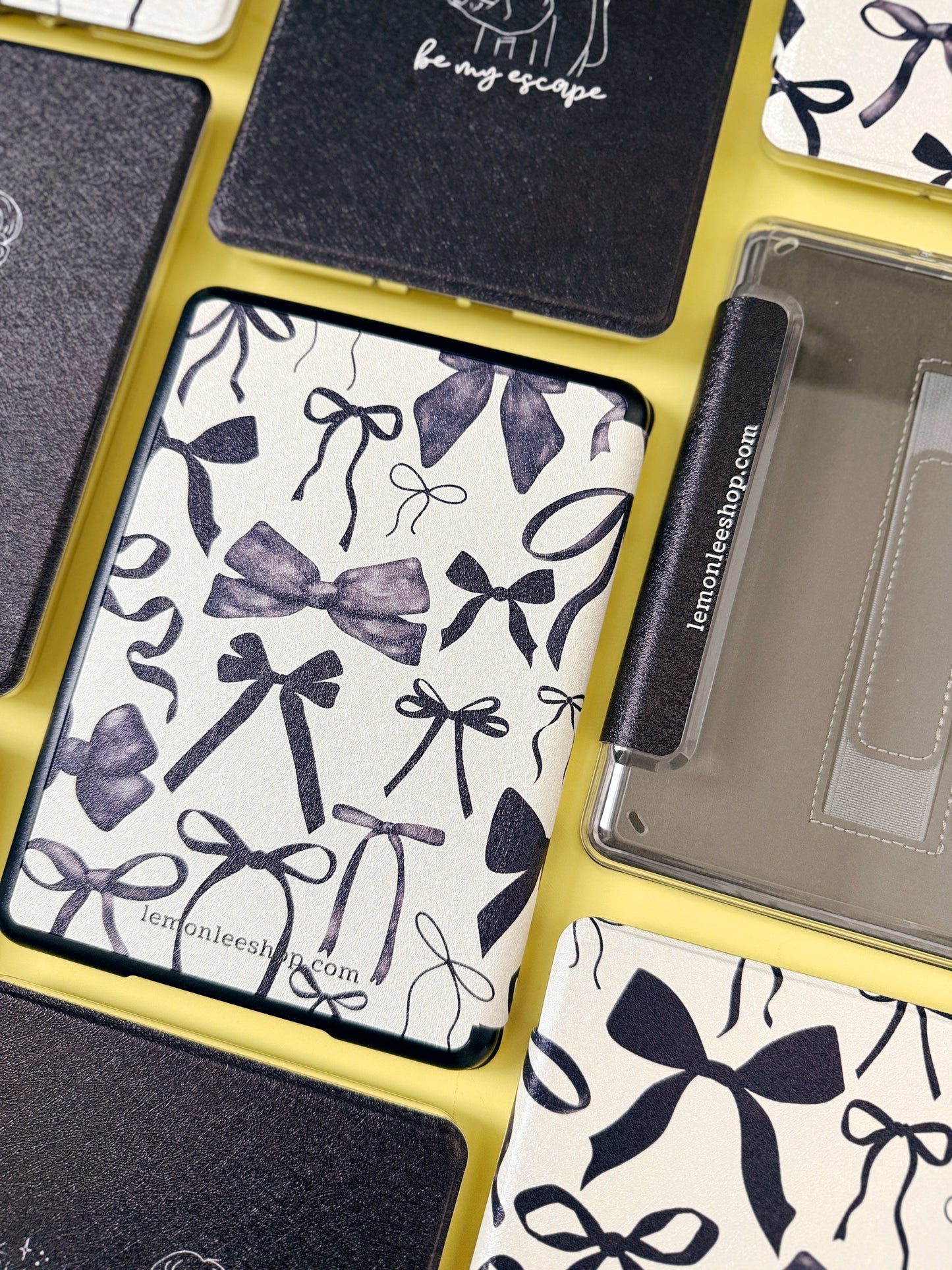 The Best of Both Kindle Case Cover with Clear Back and Cover Strap - Be My Escape - 11th + 12th Gen Paperwhite and Kindle Basic