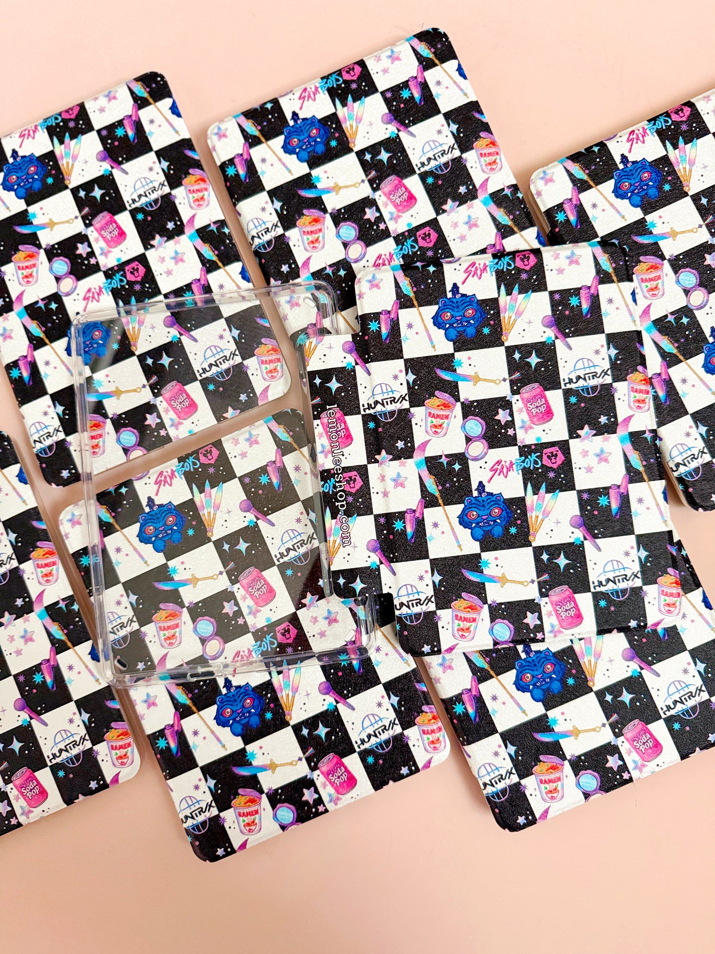 The Best of Both Kindle Case Cover with Clear Back and Cover Strap - KPOP Hunters - 11th + 12th Gen Paperwhite