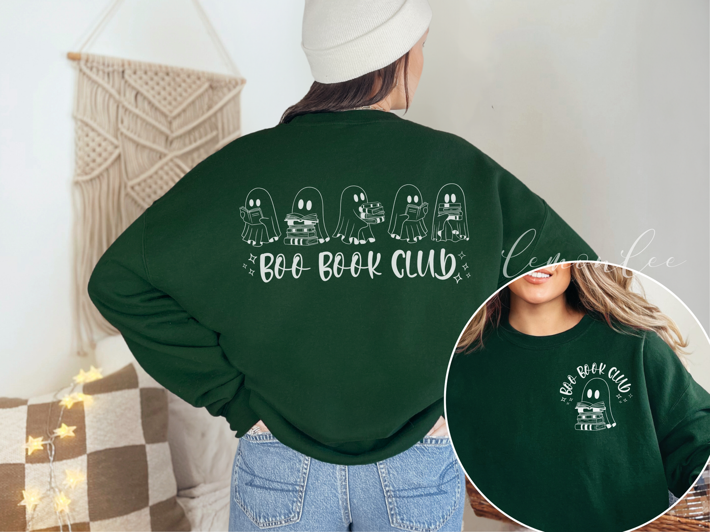 Pull Boo Book Club - Pulls de couleur foncée