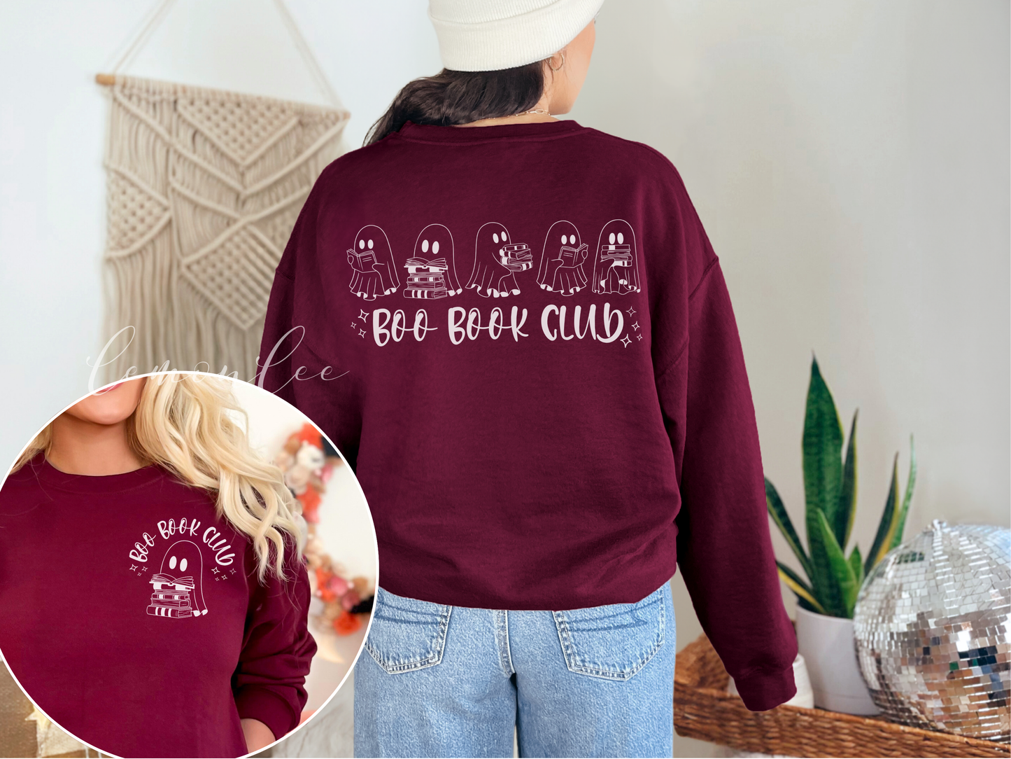 Pull Boo Book Club - Pulls de couleur foncée