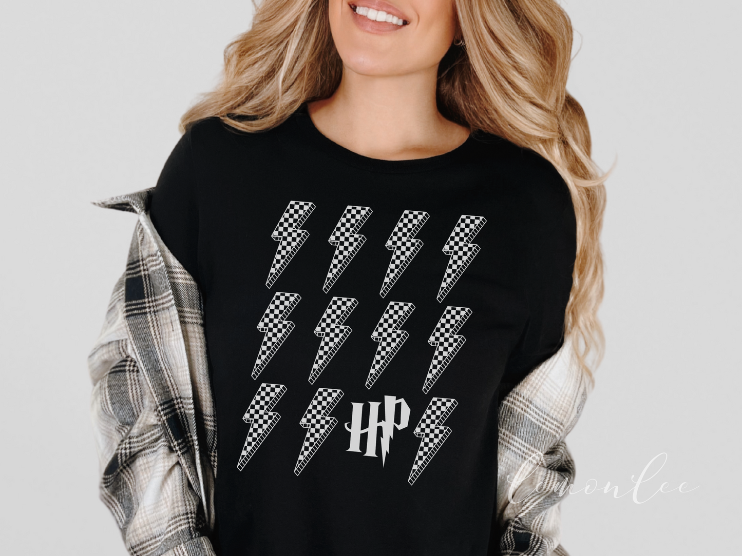 T-shirt HP Lighting Bolts Soft Style - T-shirts de couleur foncée