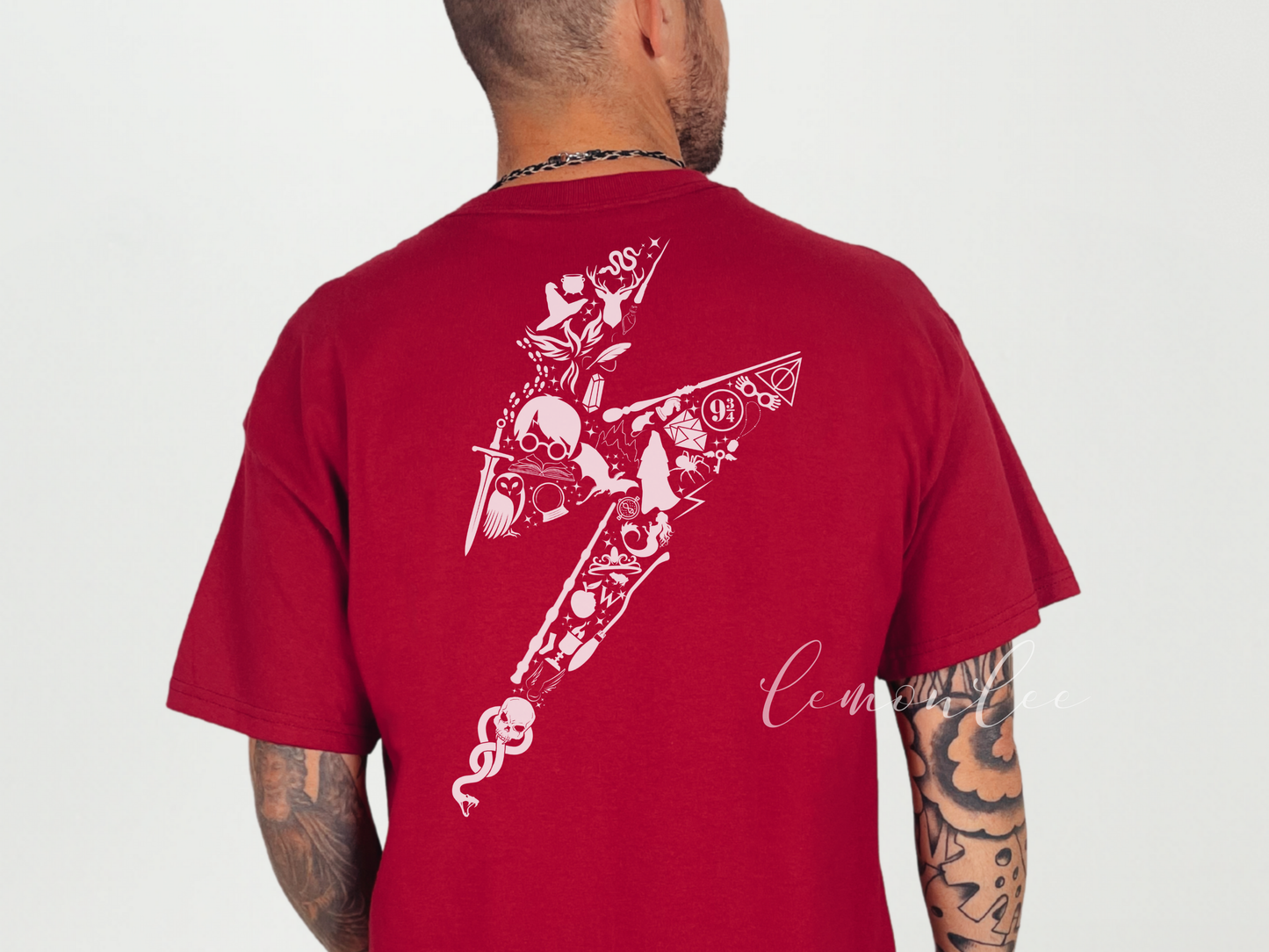 T-shirt ras du cou HP Icons - T-shirts de couleur foncée