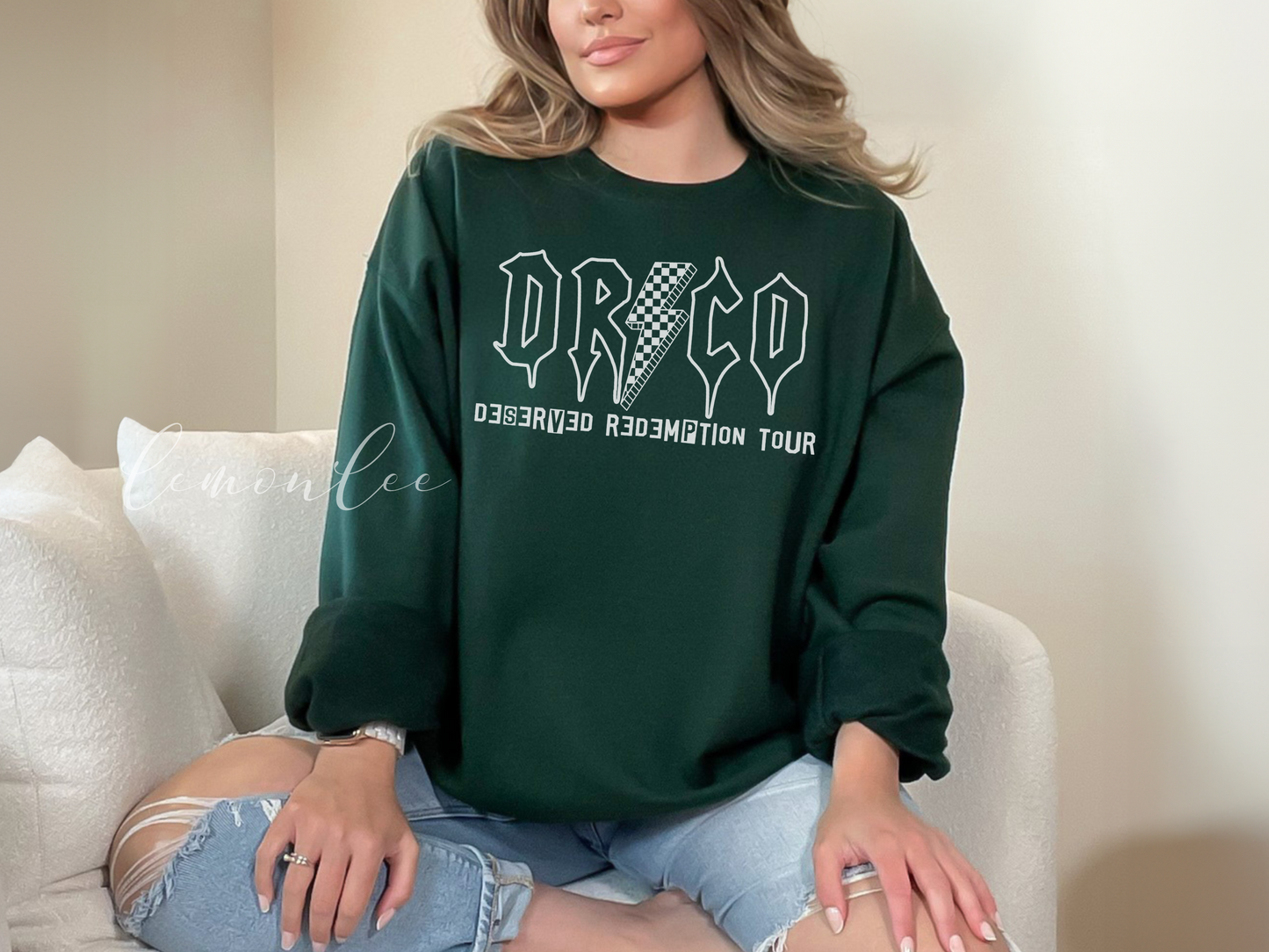 Draco Deserved Redemption Crewneck Sweater
