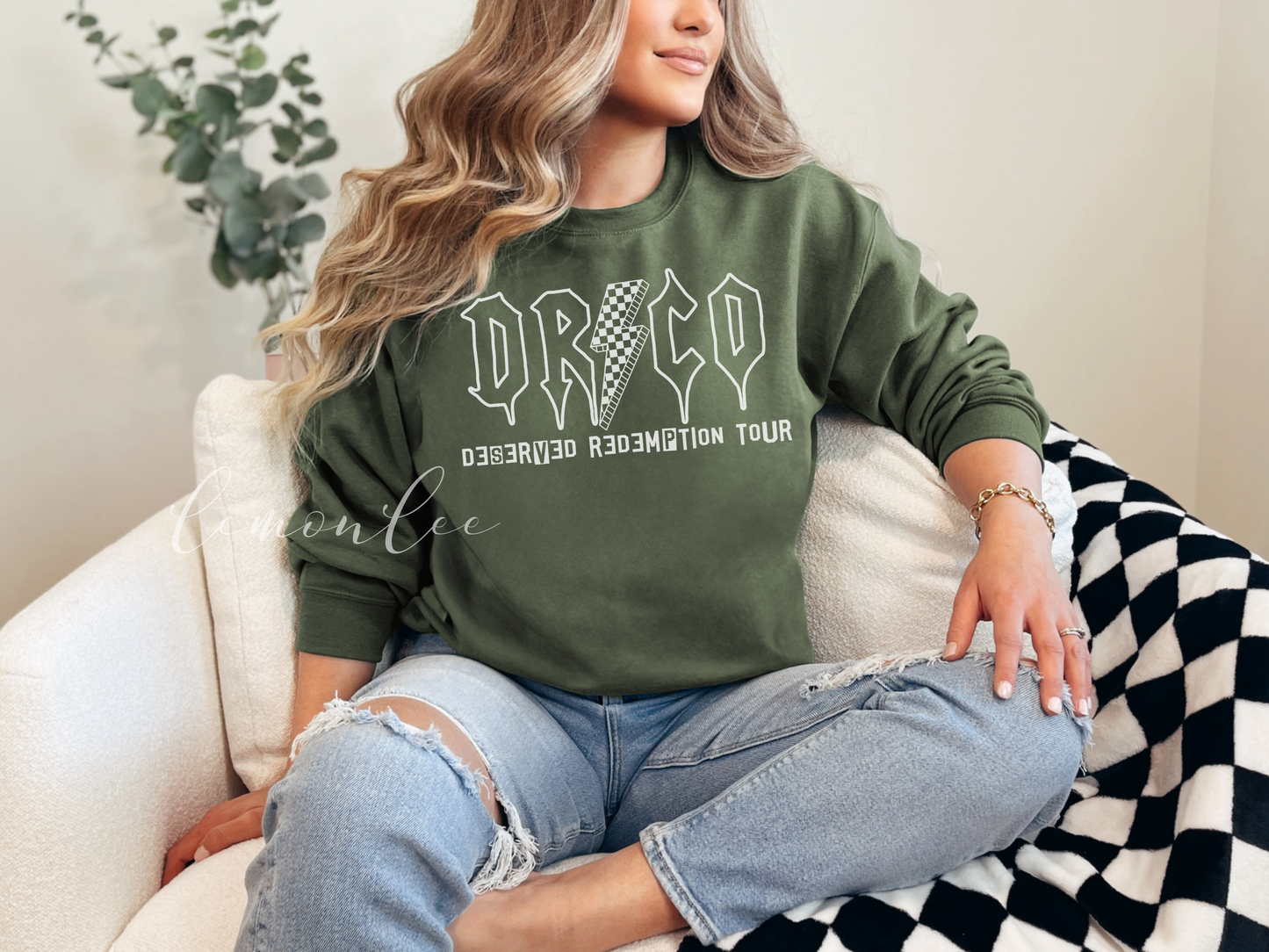Draco Deserved Redemption Crewneck Sweater