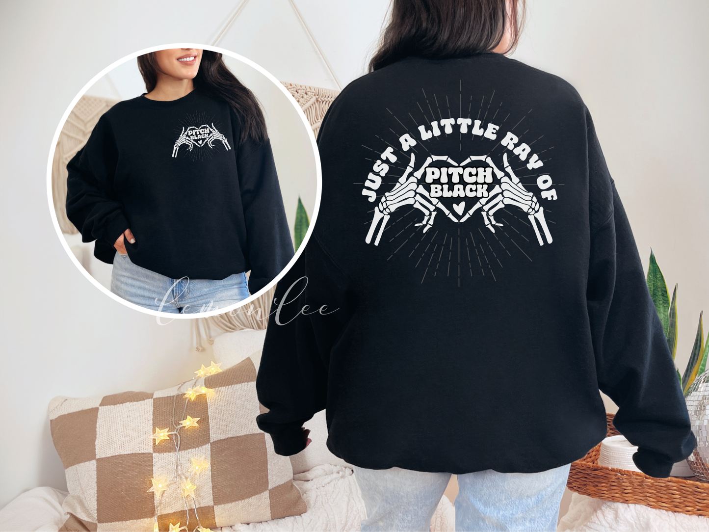 Pull Just a Ray of Pitch Black - Noir