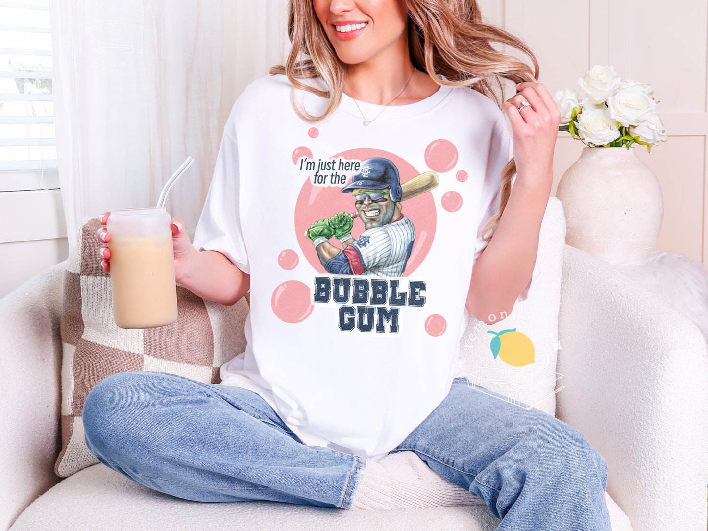 Just Here for the Gum Comfort Colors Tee