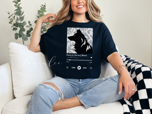 Paint It Sirius Black Crewneck Shirt