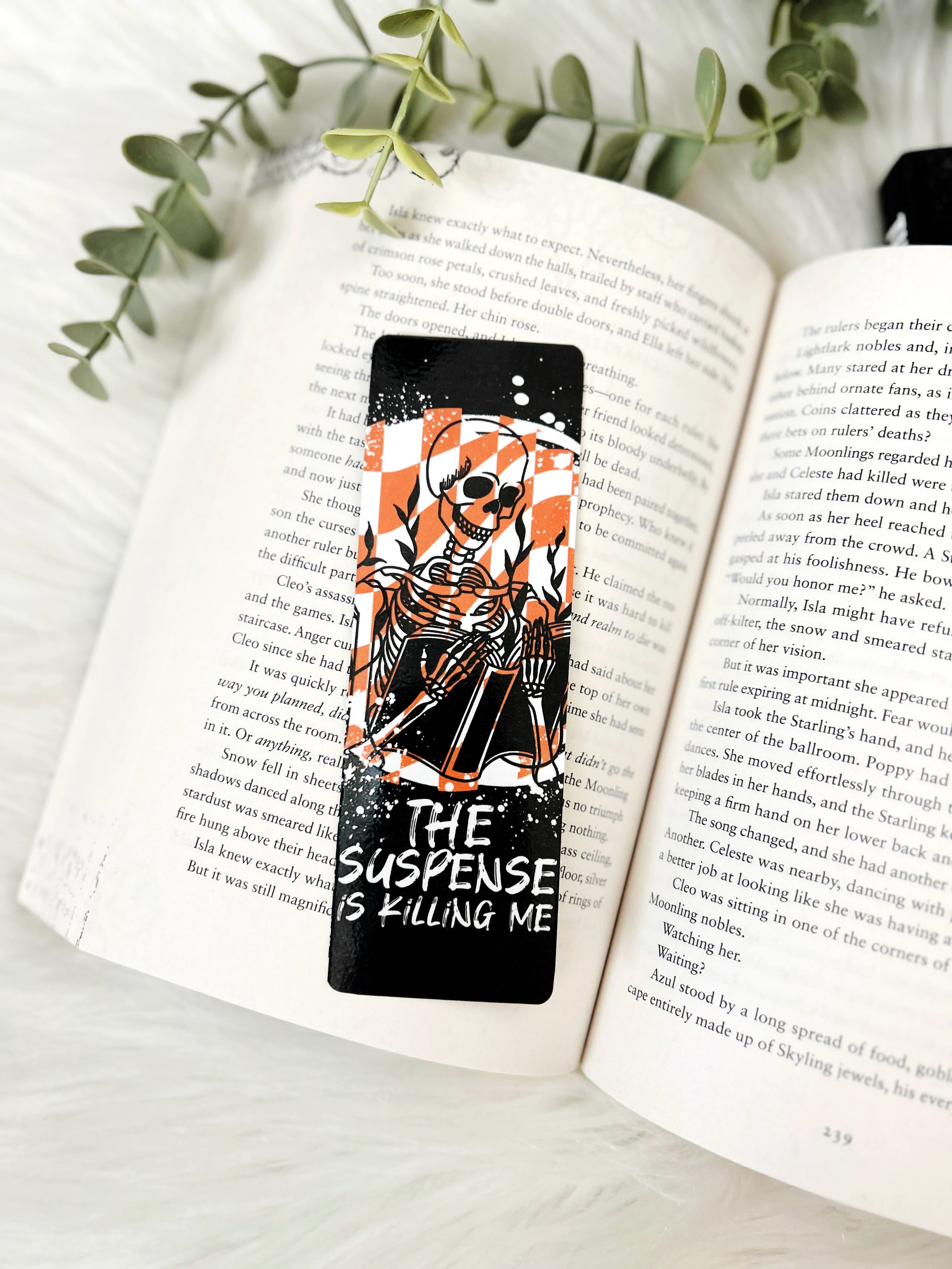 Scientology Bookmark Suspense Skeleton Bookmark – LemonLee