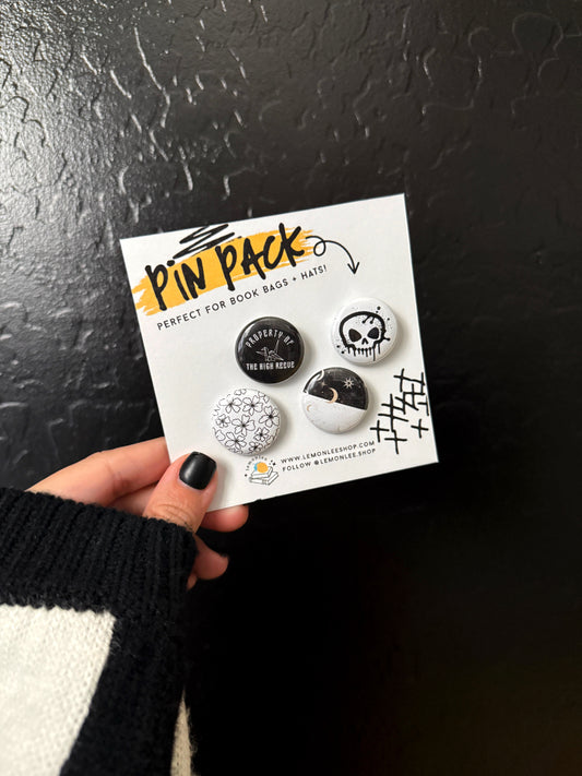 Button Pin Pack - Property of the High Reeve Set