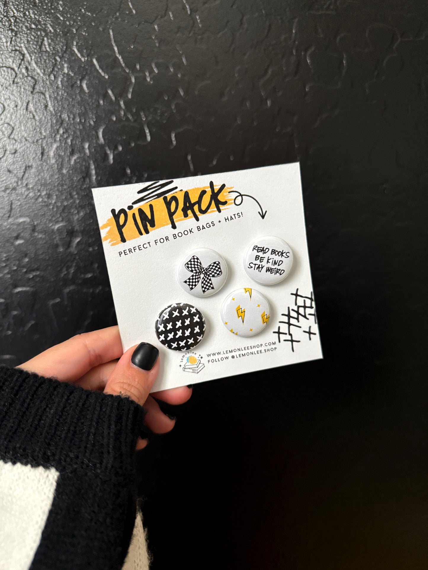Button Pin Pack - Stay Weird Set