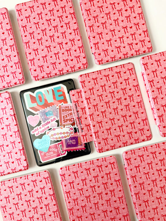 The Best of Both Kindle Case Cover with Clear Back and Cover Strap - Hello Sweetheart - 11th + 12th Gen Paperwhite and Kindle Basic