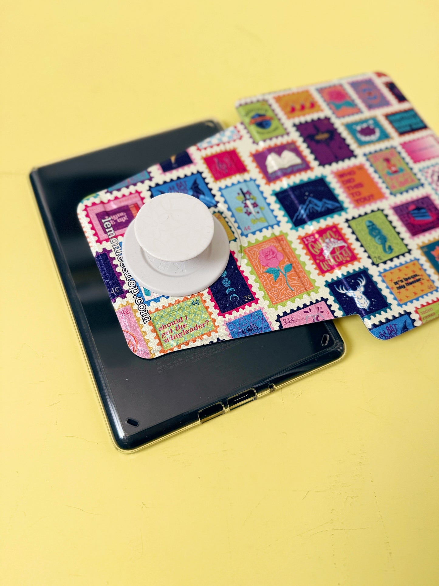 Why Choose Kindle Case with Detachable Cover + Clear Back - Fantasy Stamps - 11th + 12th Gen Paperwhite and Kindle Basic