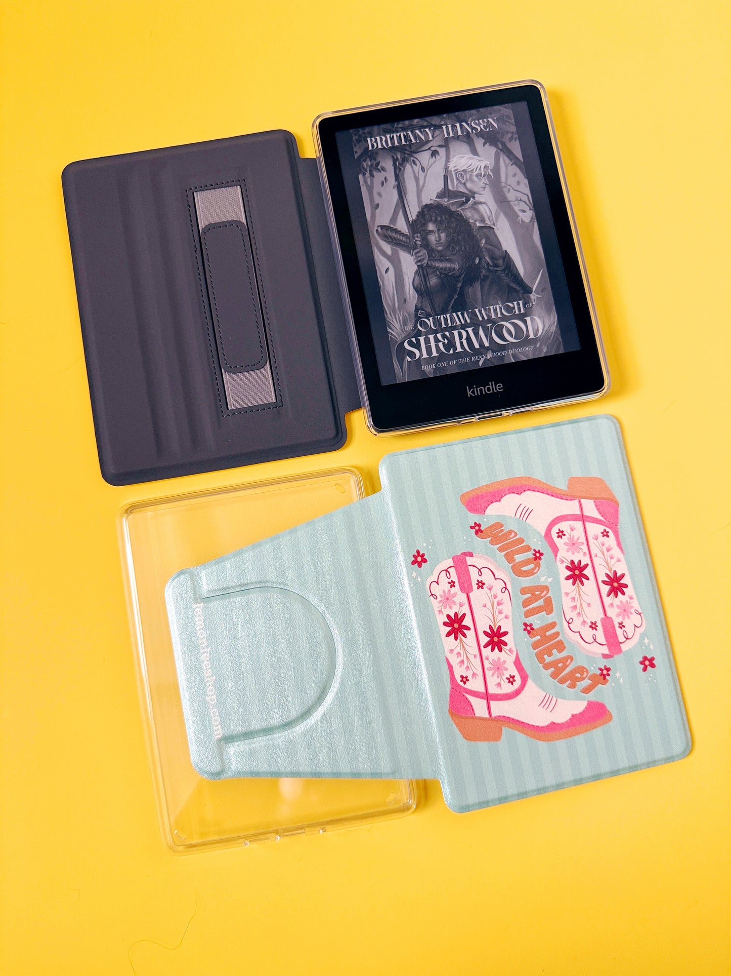 Why Choose Kindle Case with Detachable Cover + Clear Back - Wild at Heart - 11th + 12th Gen Paperwhite