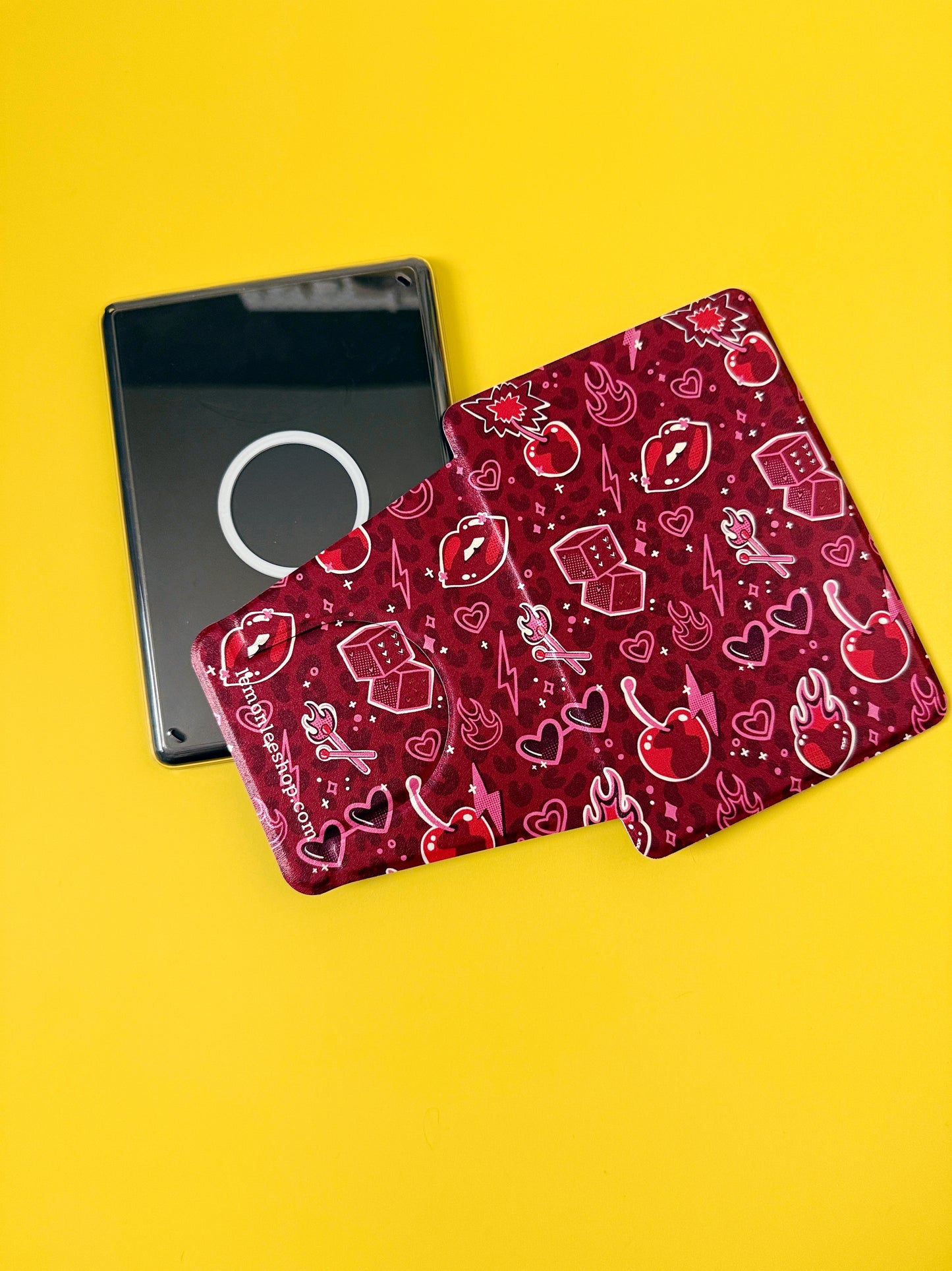 Why Choose Kindle Case with Detachable Cover + Clear Back - Cherry Bomb - 11th + 12th Gen Paperwhite
