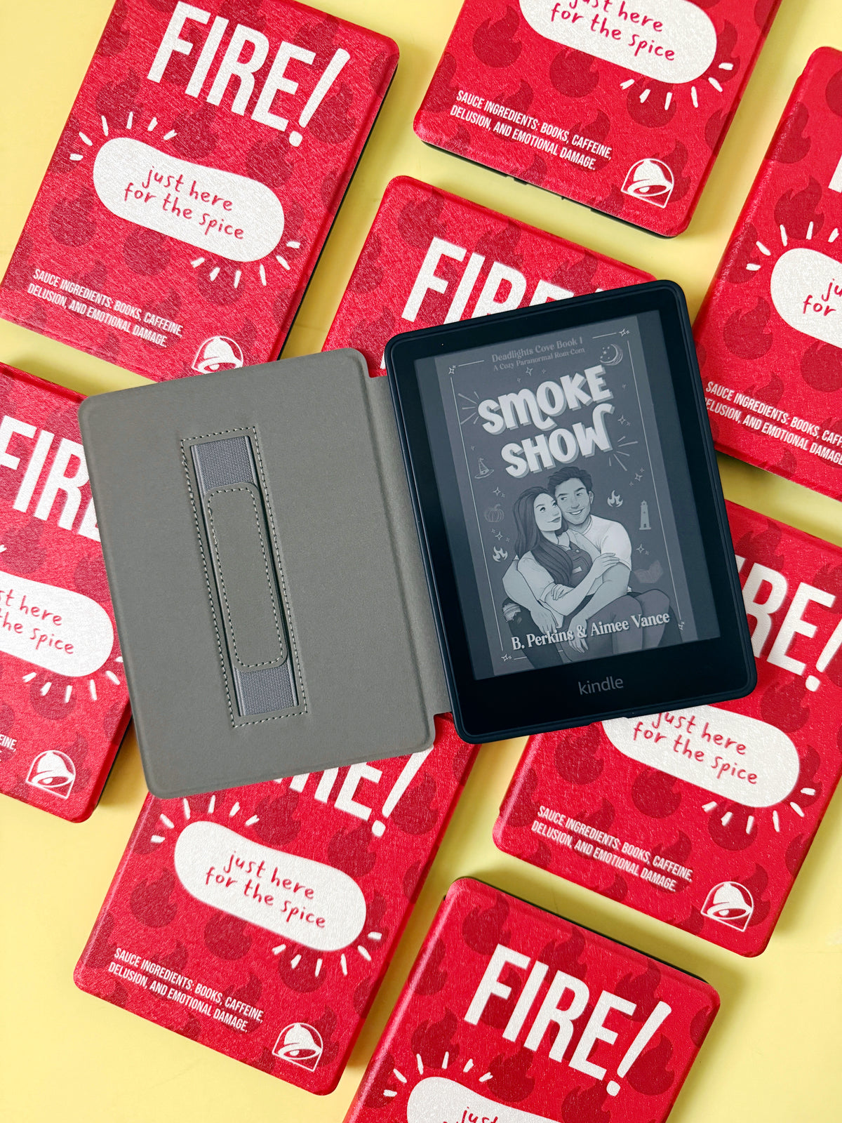 Kindle Case Cover for Kindle 11th + 12th Paperwhite - Hot Sauce (Fire)