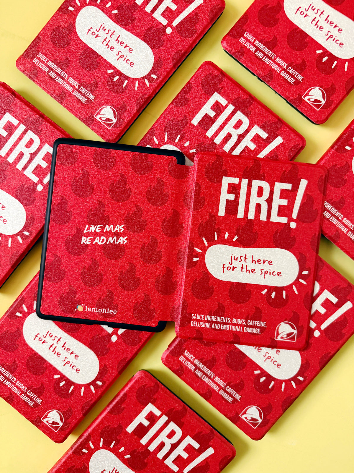 Kindle Case Cover for Kindle 11th + 12th Paperwhite - Hot Sauce (Fire)