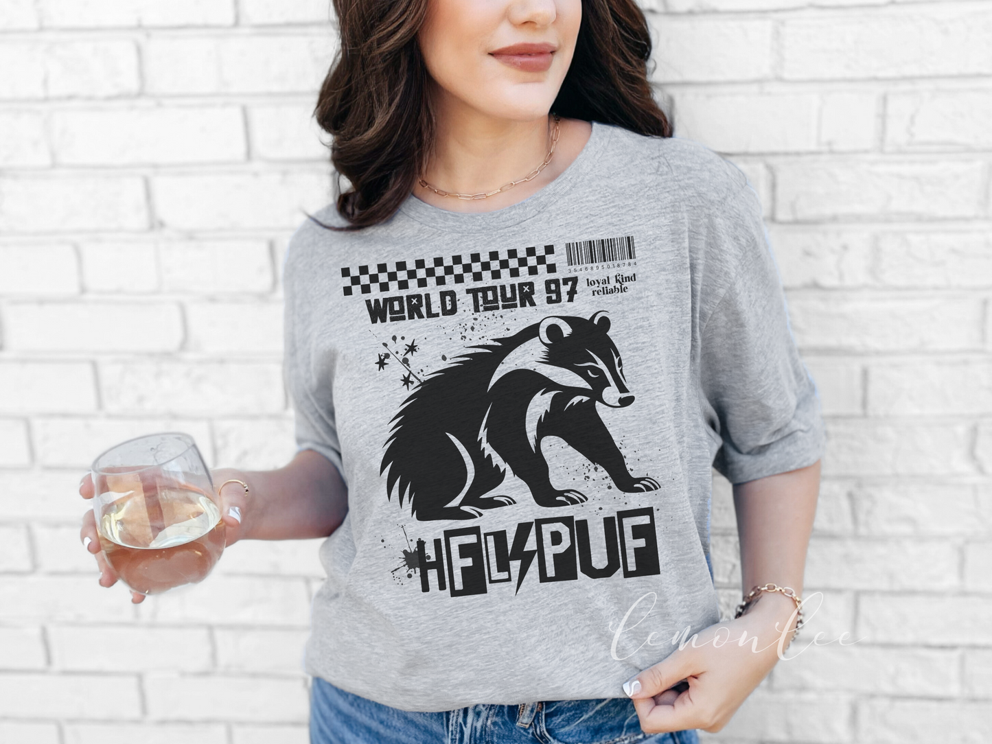 Rock Hogwarts Houses - Hufflepuff House - Bella + Canvas Soft Shirt Light Color Options