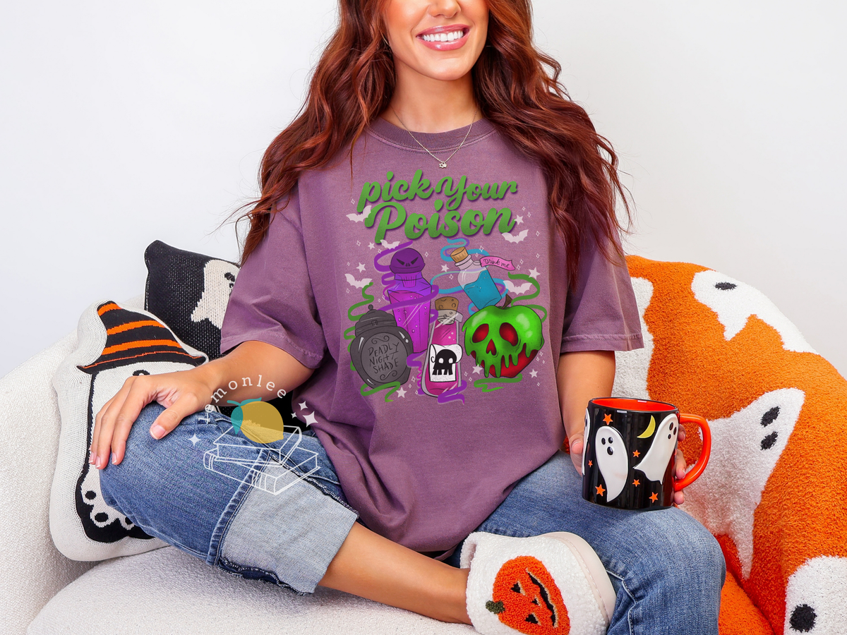 Pick Your Poison Comfort Colors Tee