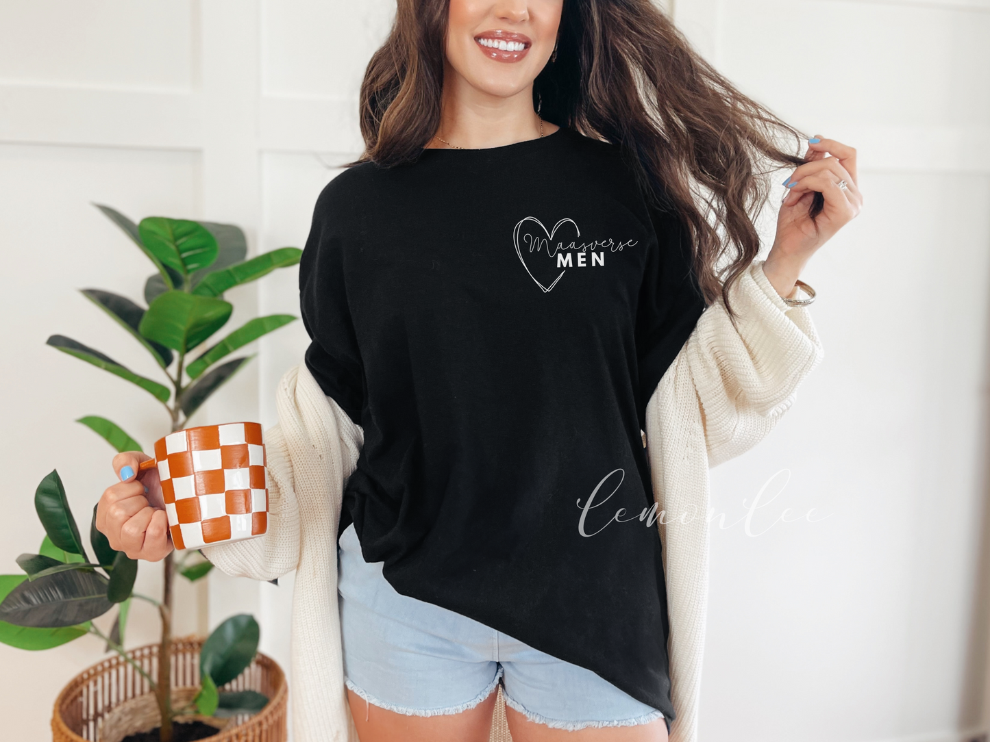Maasverse Men Love Crewneck Shirt - SJM Book Boyfriends Shirt - Dark Colors