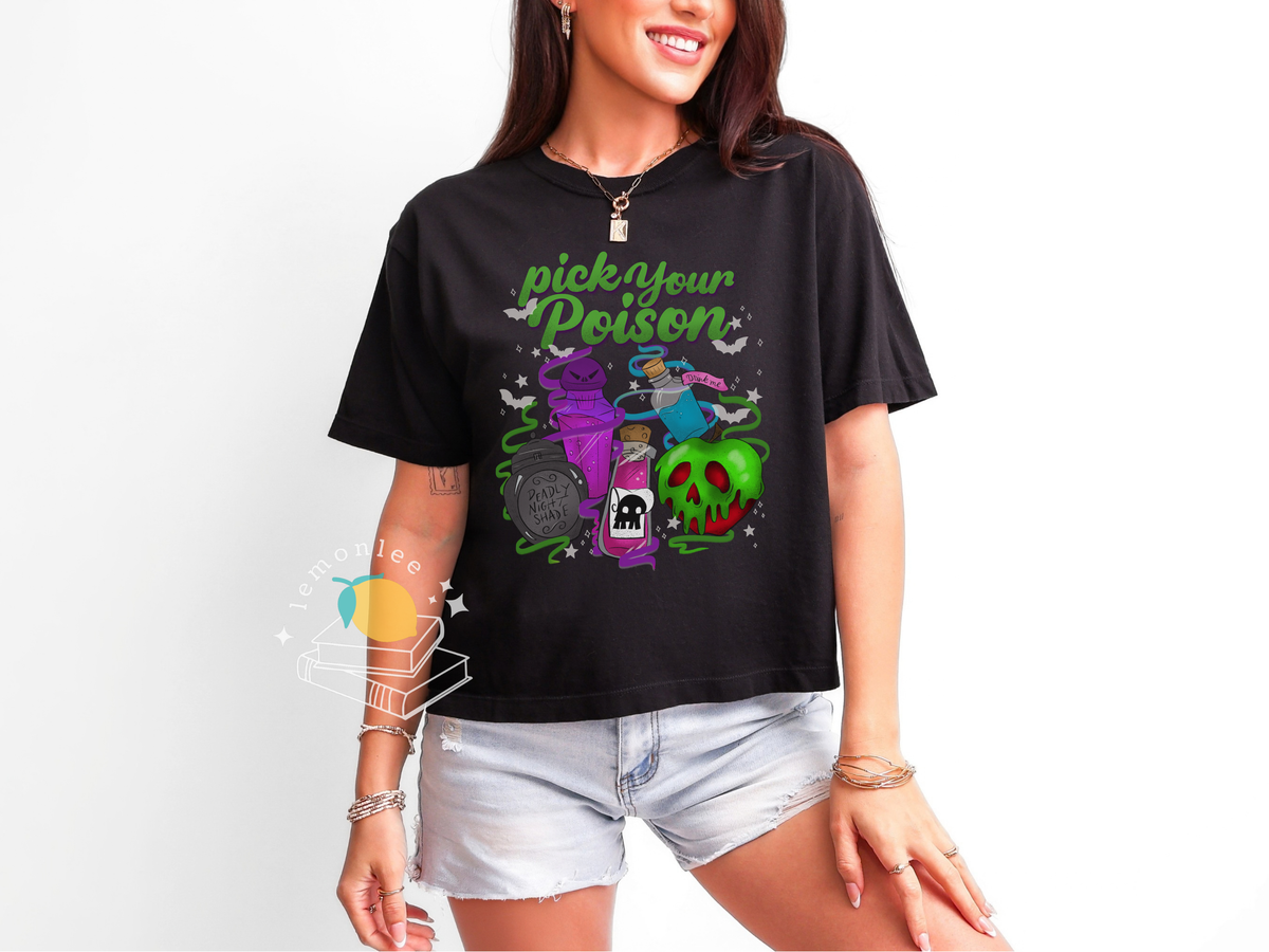 Pick Your Poison BOXY Tee Comfort Colors