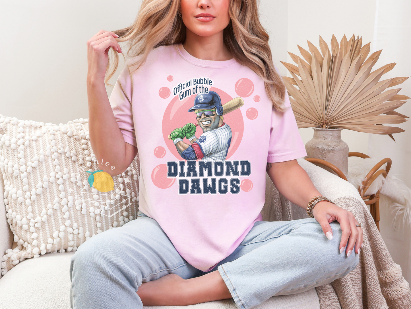 Baseball Gum Comfort Colors Tee