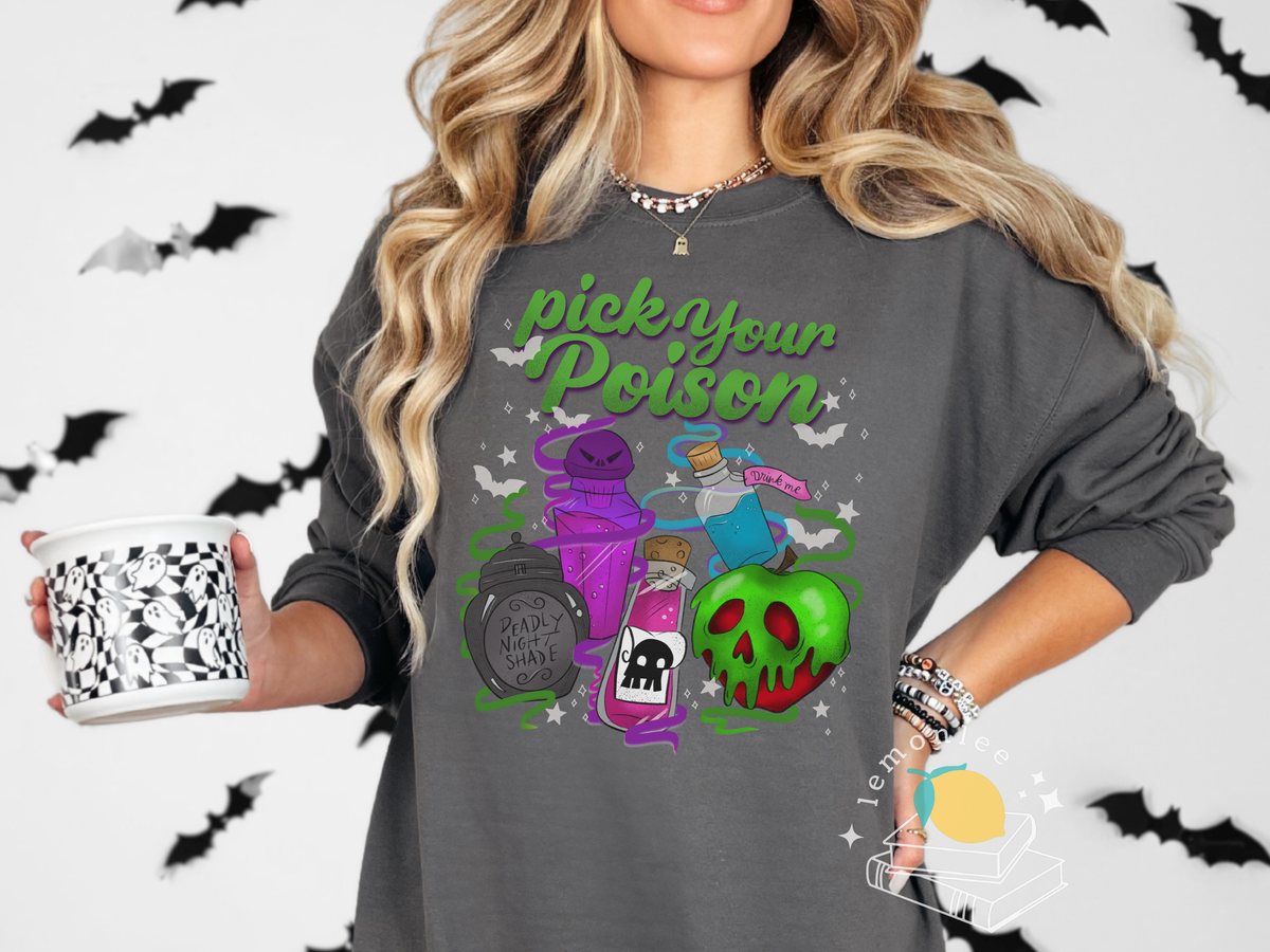 Pick Your Poison Crewneck Sweater
