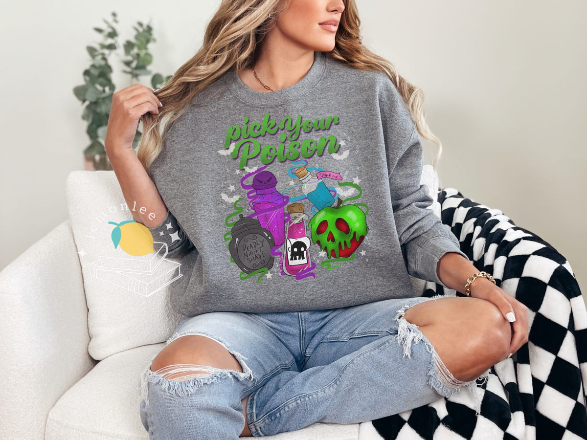 Pick Your Poison Crewneck Sweater