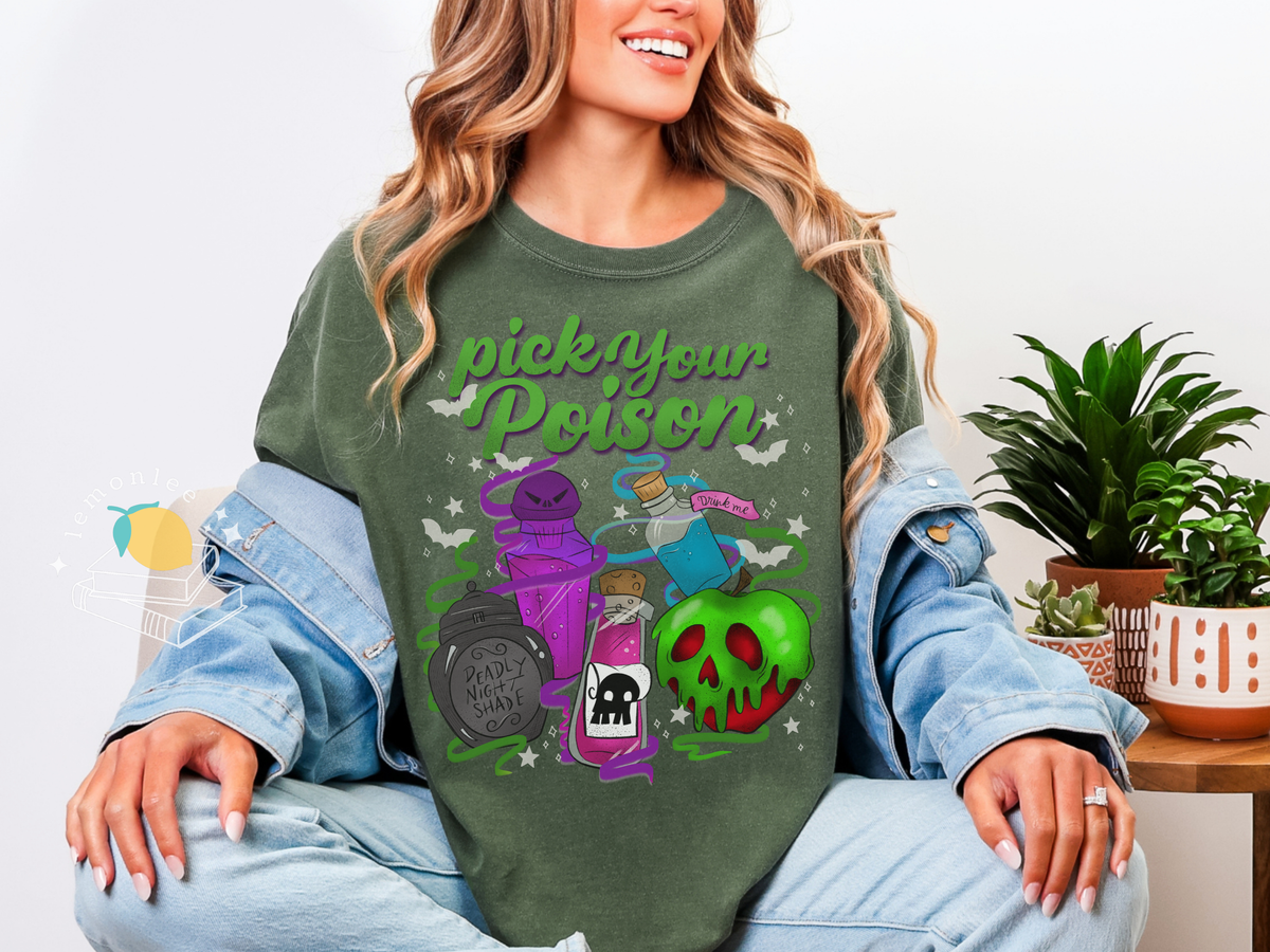 Pick Your Poison Comfort Colors Tee