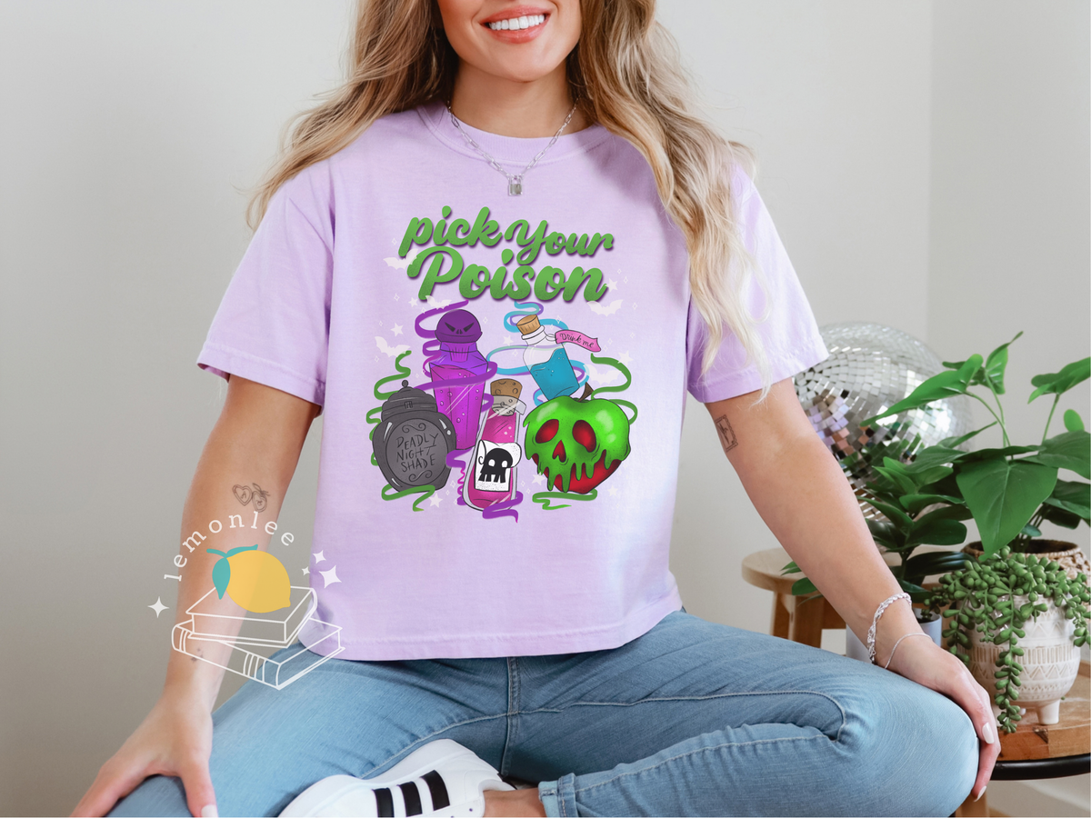Pick Your Poison BOXY Tee Comfort Colors