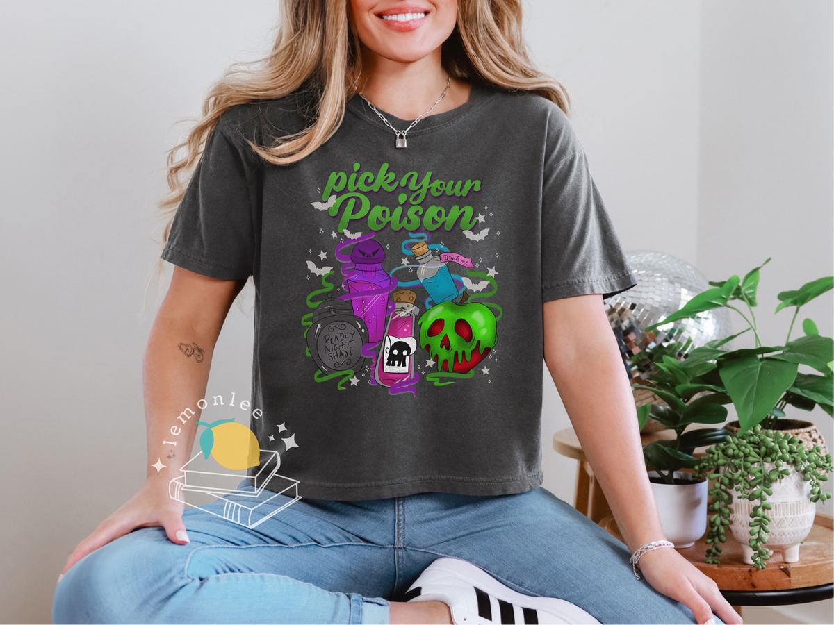 Pick Your Poison BOXY Tee Comfort Colors
