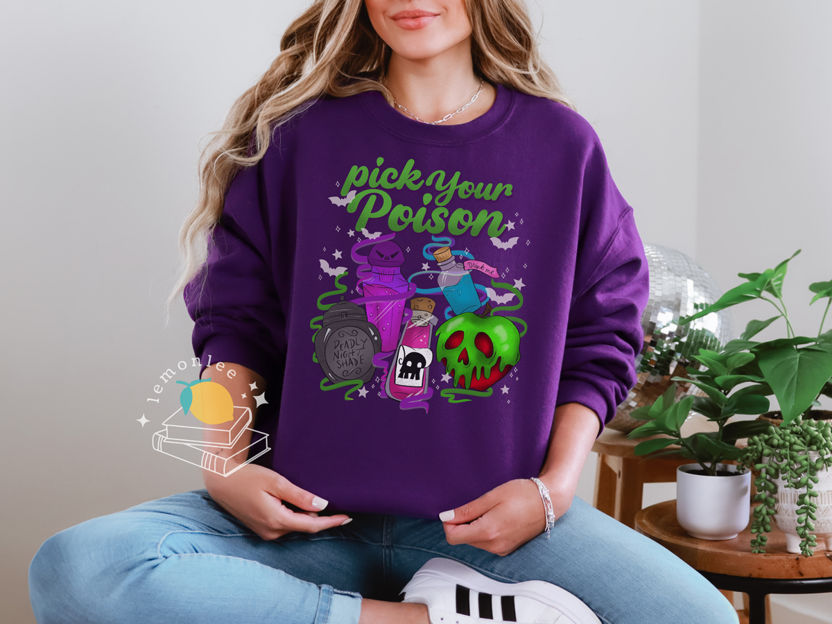Pick Your Poison Crewneck Sweater
