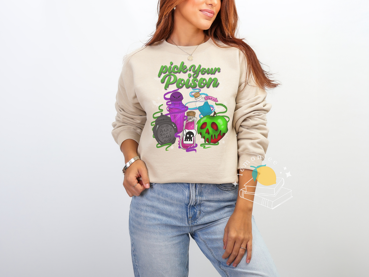 Pick Your Poison Crewneck Sweater