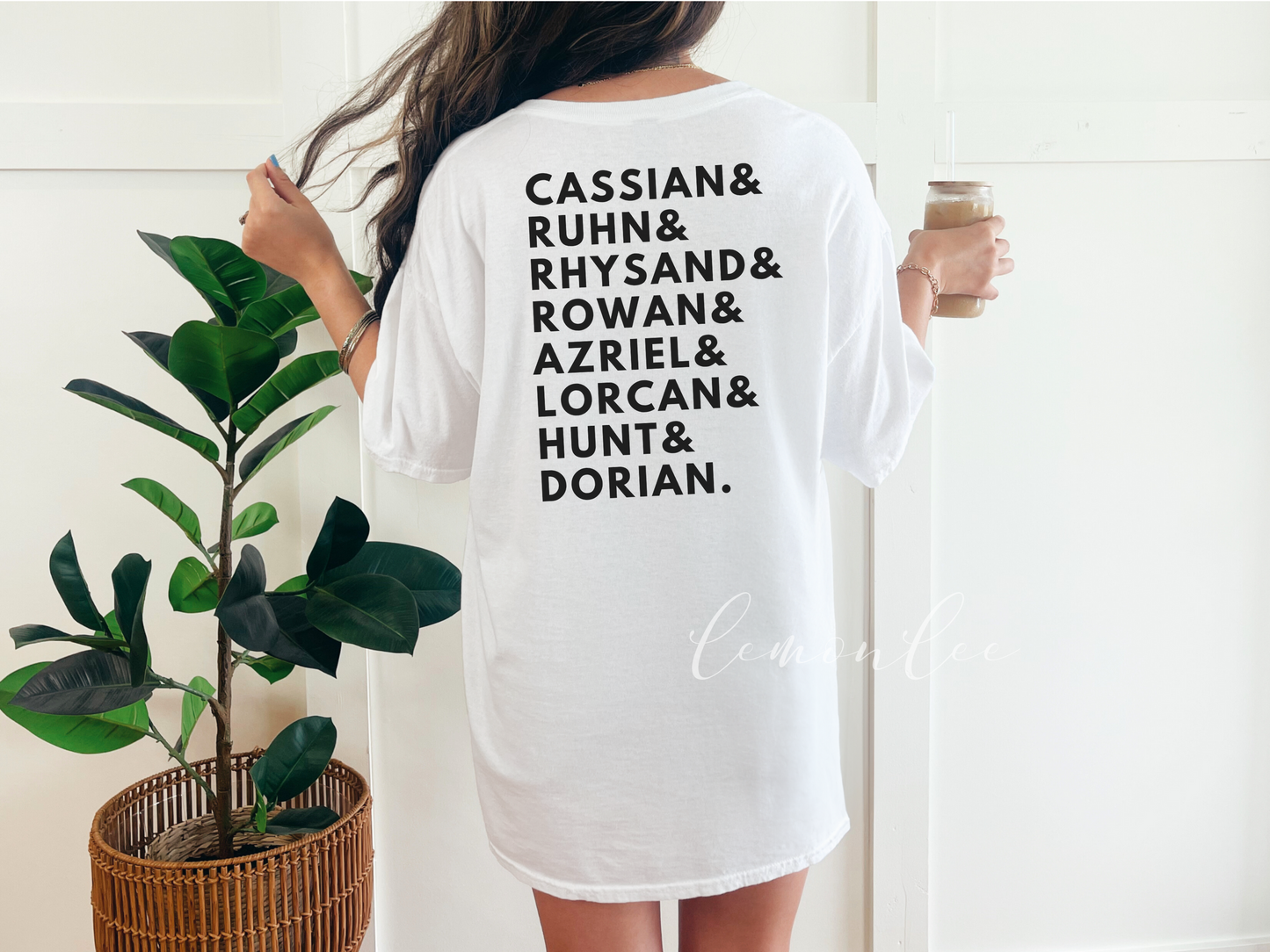 Maasverse Men Love Crewneck Shirt - SJM Book Boyfriends Shirt - Light Colors