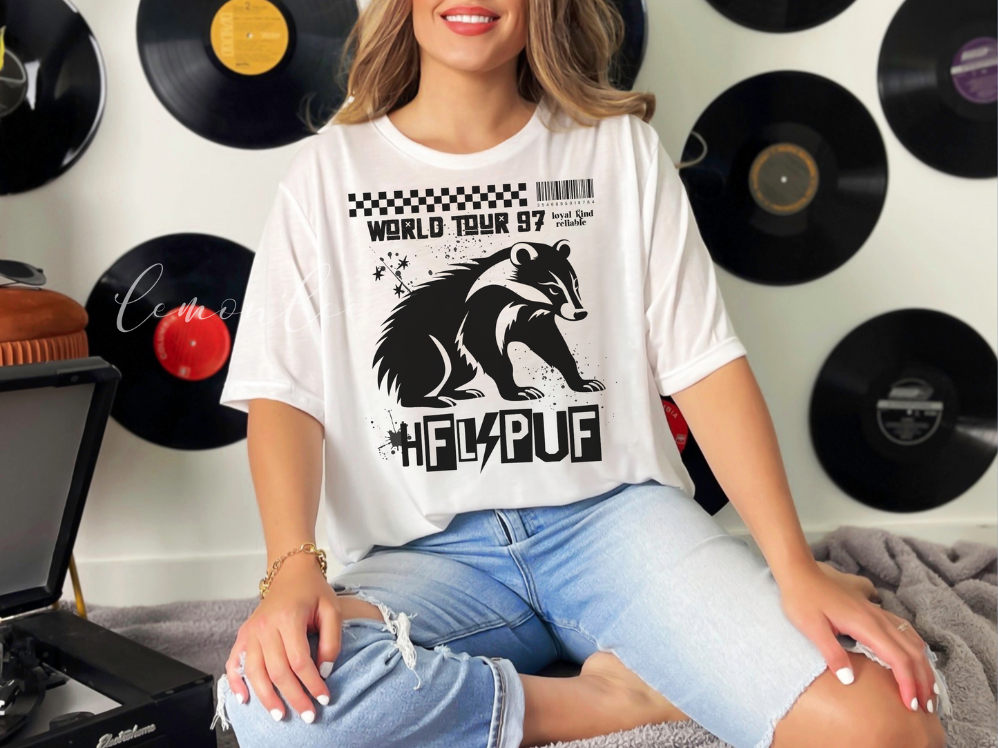 Rock Hogwarts Houses - Hufflepuff House - Bella + Canvas Soft Shirt Light Color Options