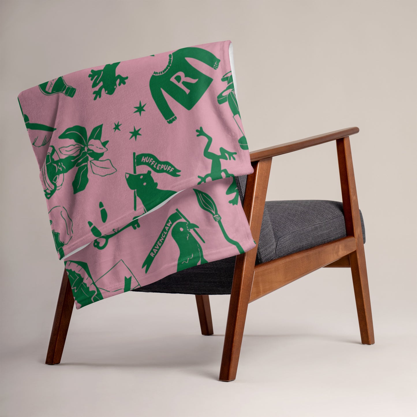 Minky Soft Throw Blanket - HP Animals