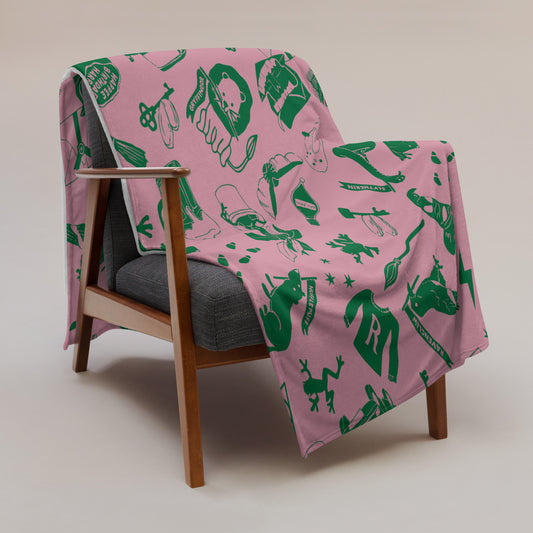 Minky Soft Throw Blanket - HP Animals